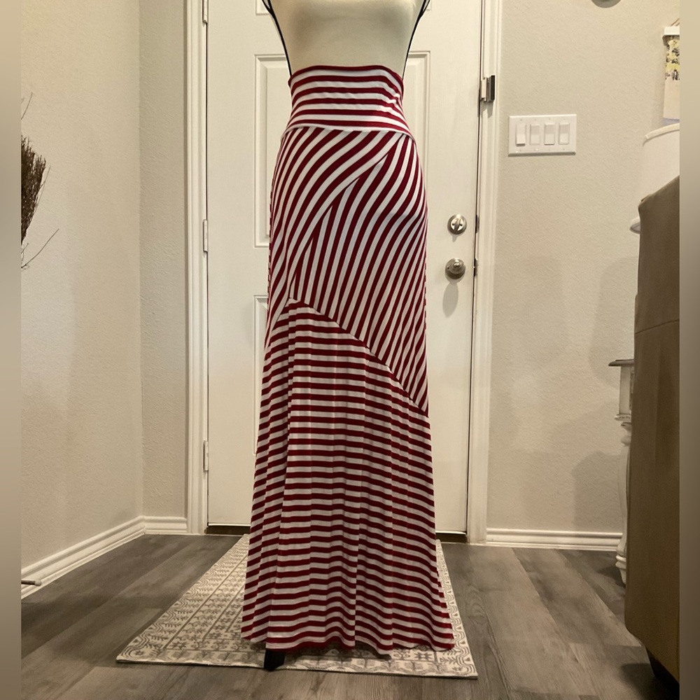 Guess Red Asymmetrical A-line Maxi Skirt or Dress